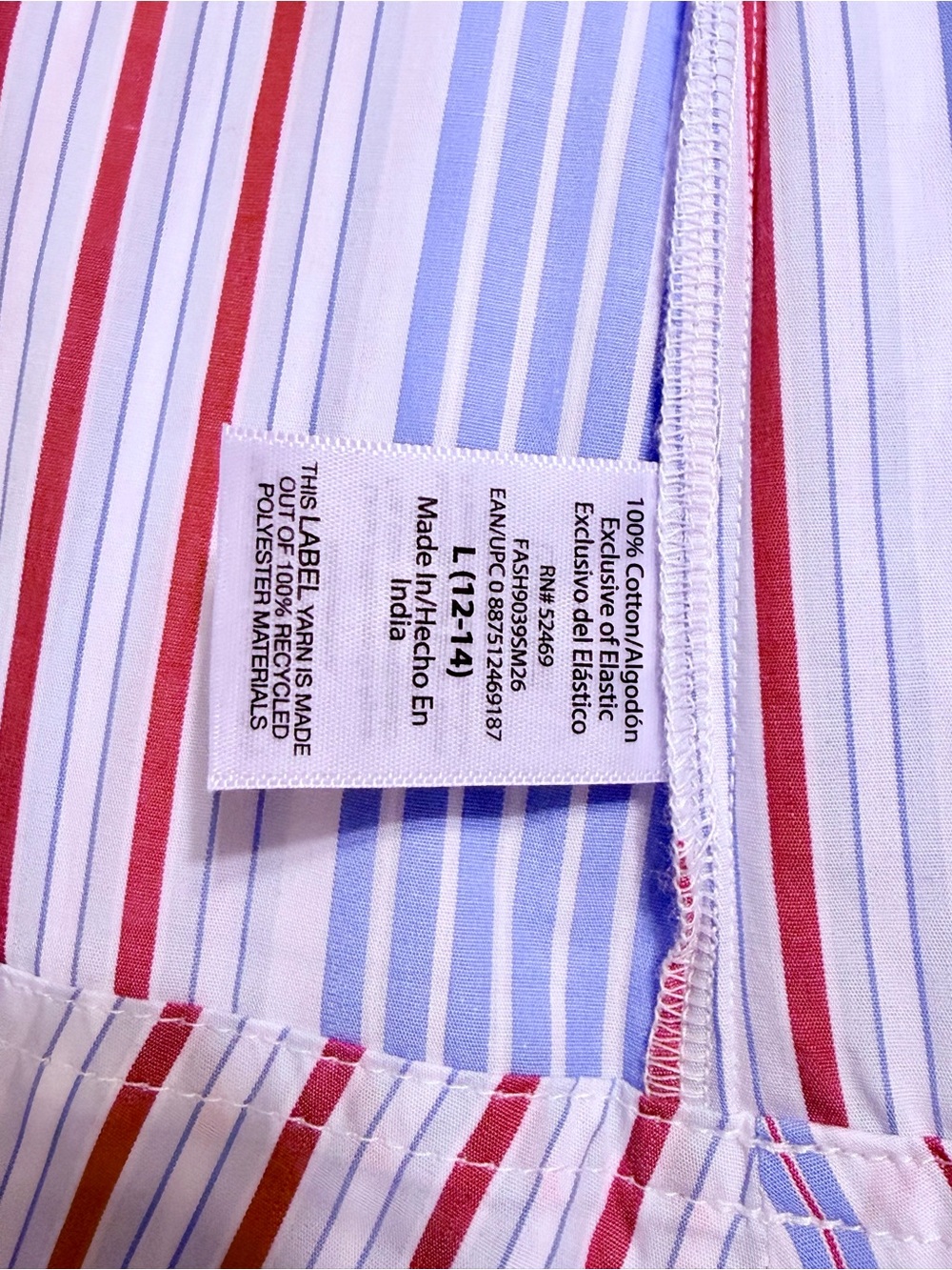 Women’s Striped Dress with Pockets - Picture 4 of 6